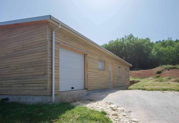 Construction maison écologique en bois Mercuès
