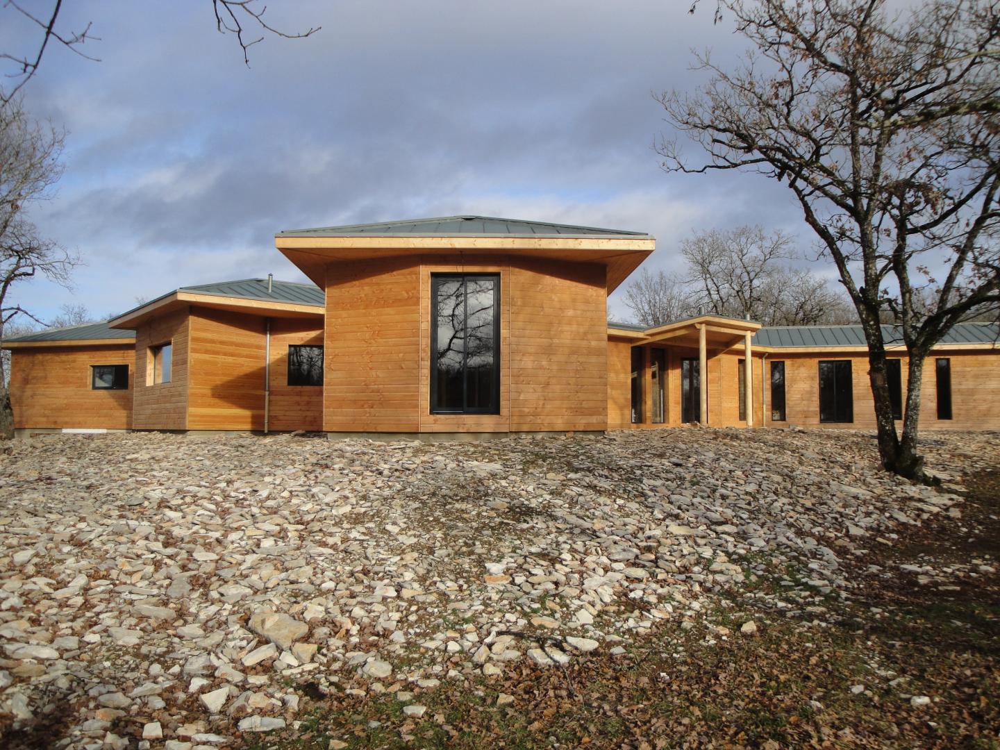 Terrasse en bois Mercuès