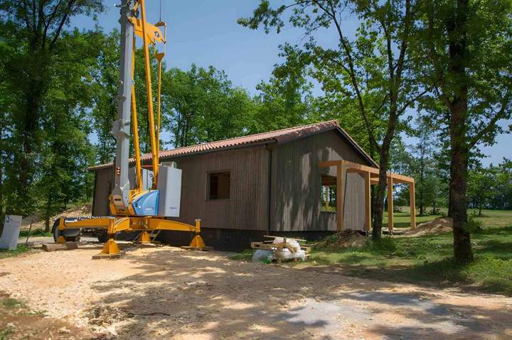 Finalisation travaux toiture bois Mercuès