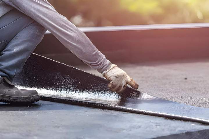 Pose étanchéité EPDM Mercuès